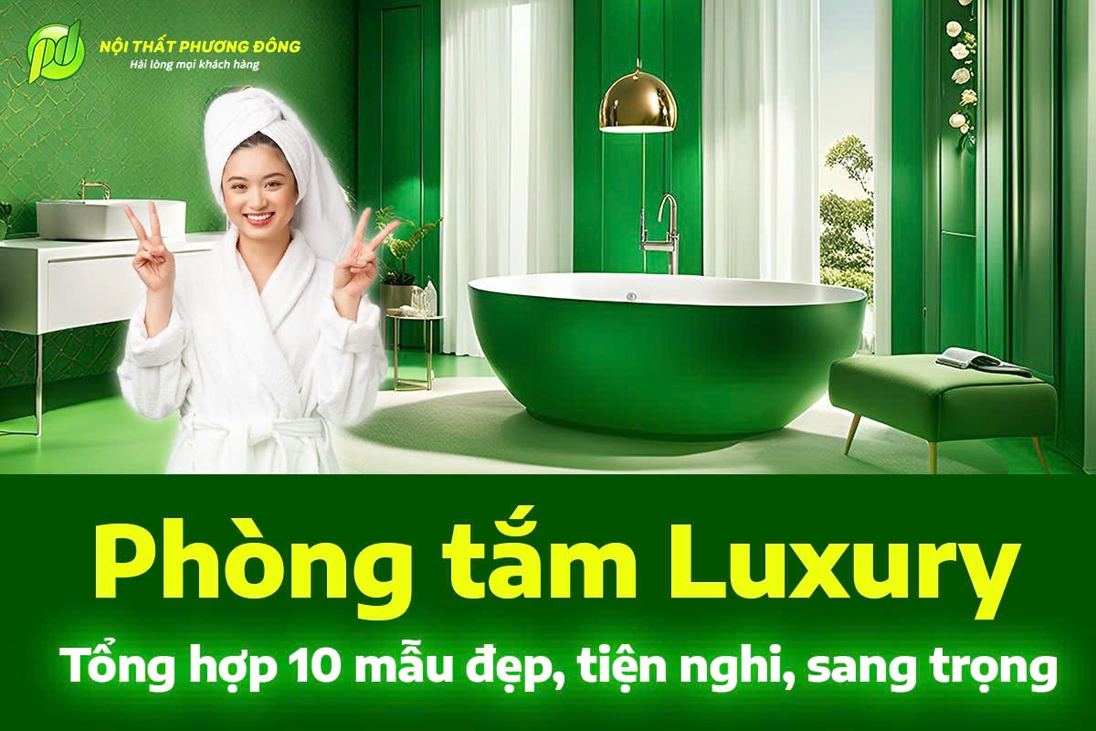 Phòng tắm Luxury