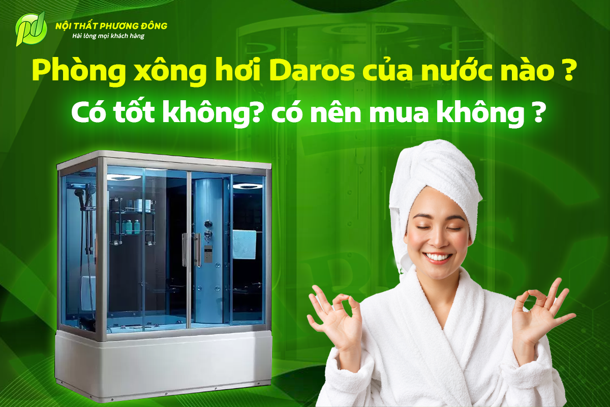 Phòng xông hơi Daros