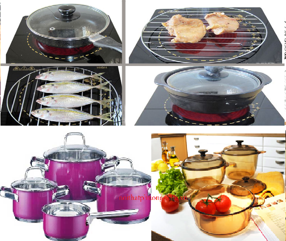 sử dụng bếp hồng ngoại rất tiện dụng